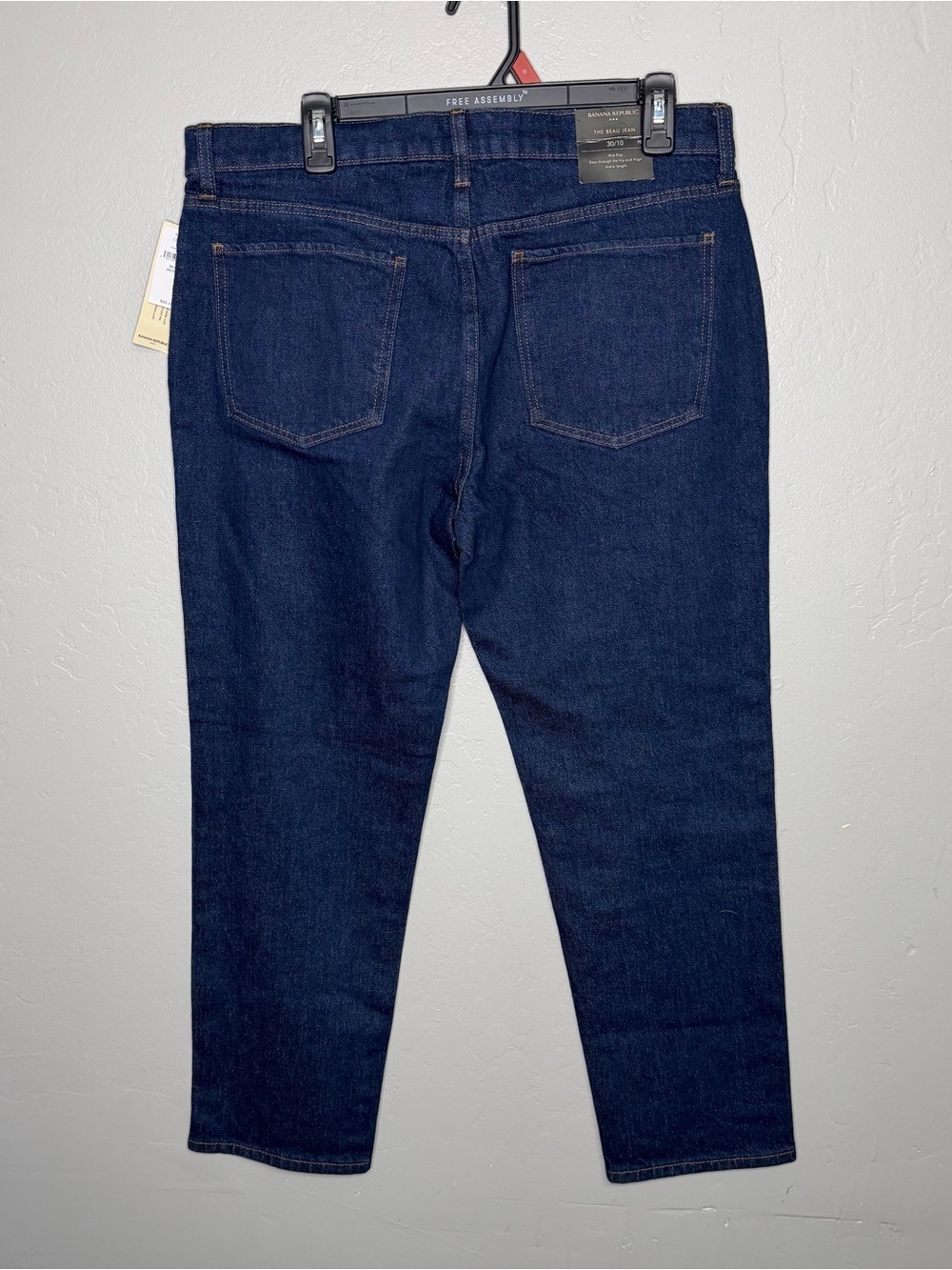 Banana Republic Women’s High Rise The Beau High Rise Dark Wash Skinny Jeans - Picture 8 of 8
